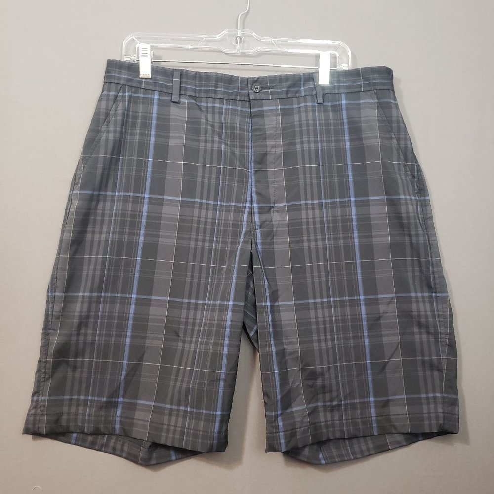 Tommy Armour Men's Performance Stretch Bermuda Plaid Golf Shorts size 35x10